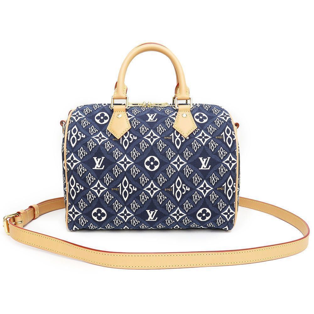 Speedy Bandouliere 25 2WAY Shoulder Handbag Monogram Jacquard Leather